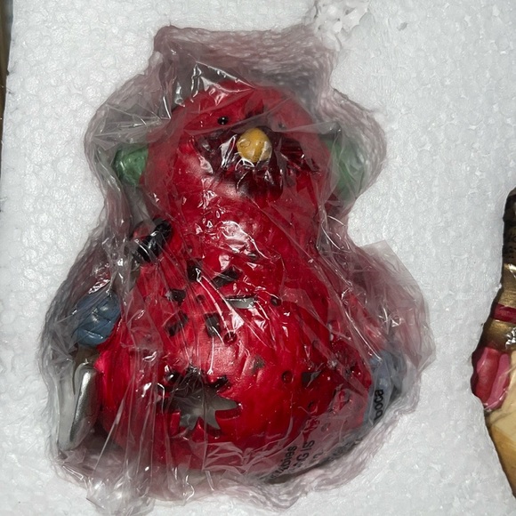 Holiday Bird Tealight Holders New in Box Set of 4 Differnt Birds Candle Holder - Picture 4 of 5